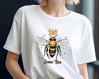 Queen Bee T-Shirt: Vintage Honey Bee Lover Gift