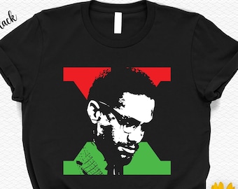 Malcolm X T-Shirt, Black History Month Tee, Black Culture Gift