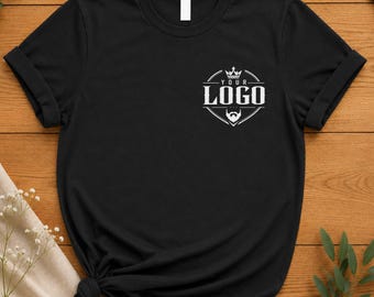 Custom Pocket Logo T-Shirt: Personalized Business Work Wear