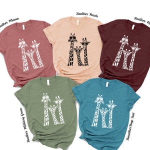 Giraffe T Shirt Animal Gift Graphic Safari Zoo Tee Giraffe T Shirt Animal Gift Graphic Safari Zoo Tee
