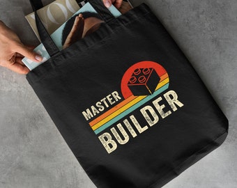 Bolsa de mano "Master Builder": regalo de bloques de construcción para niños