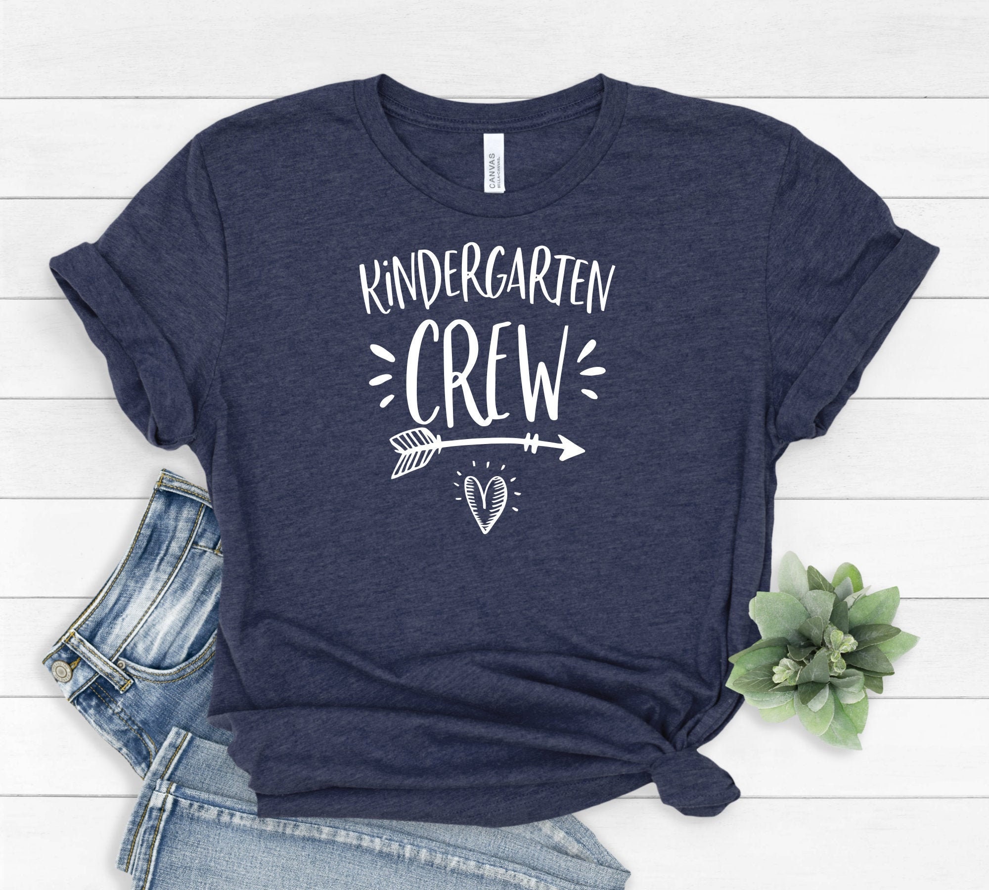 Discover Kindergarten Crew, Teacher Shirt, Kinder Squad, Kindergarten Tribe, School Teacher, Teaching Shirt, Teacher Team, Unisex Graphic Tee