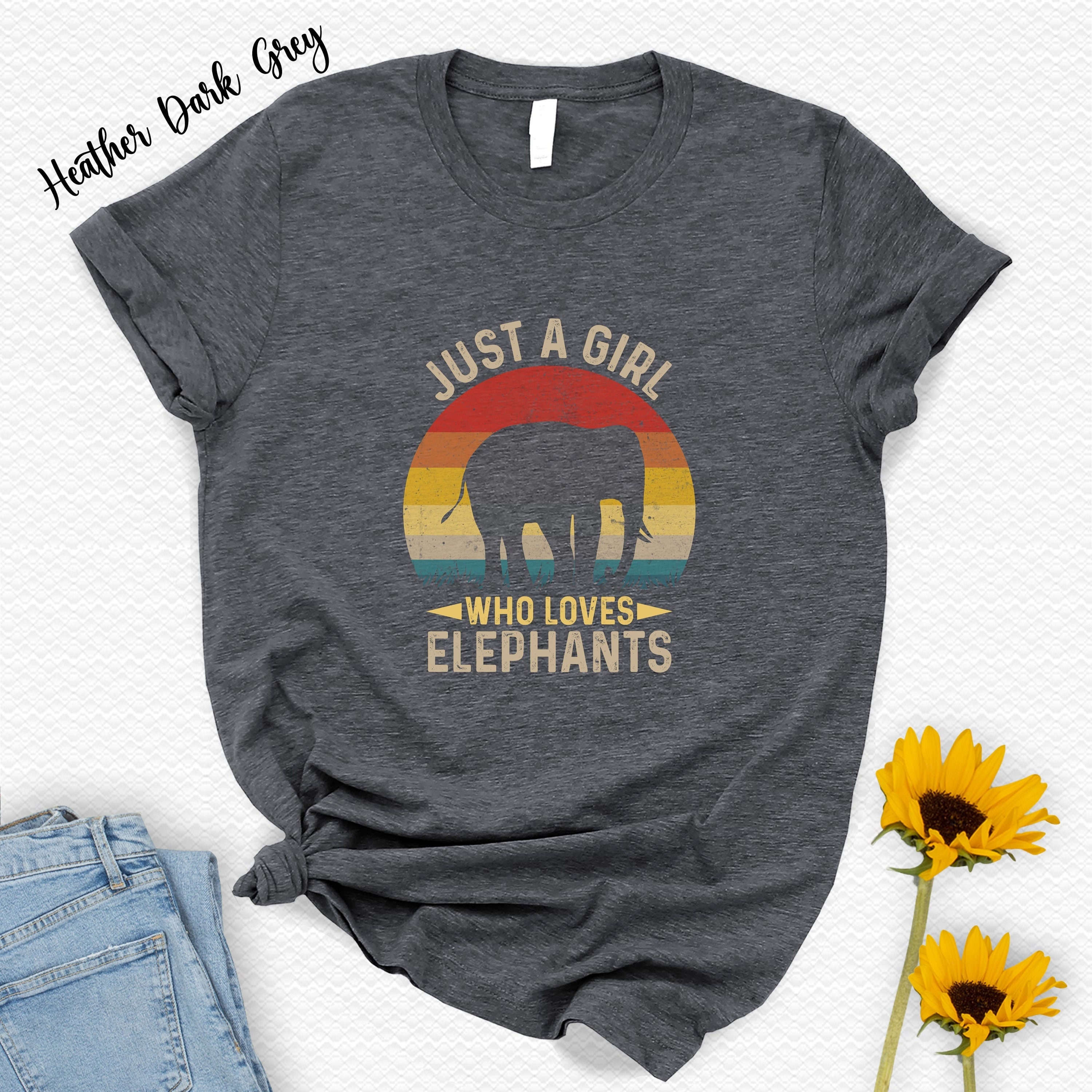 Sunflower Elephant Shirt For Woman Who Loves Elephant Sunflower Elephant Shirt For Woman Who Loves Elephant