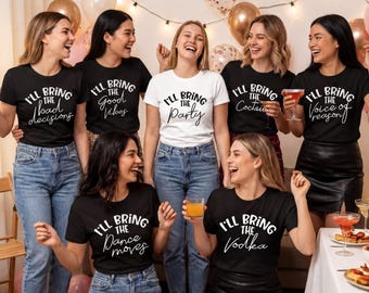 Custom I'll Bring The T-Shirts, Bach Bridal Wedding Party Shirts