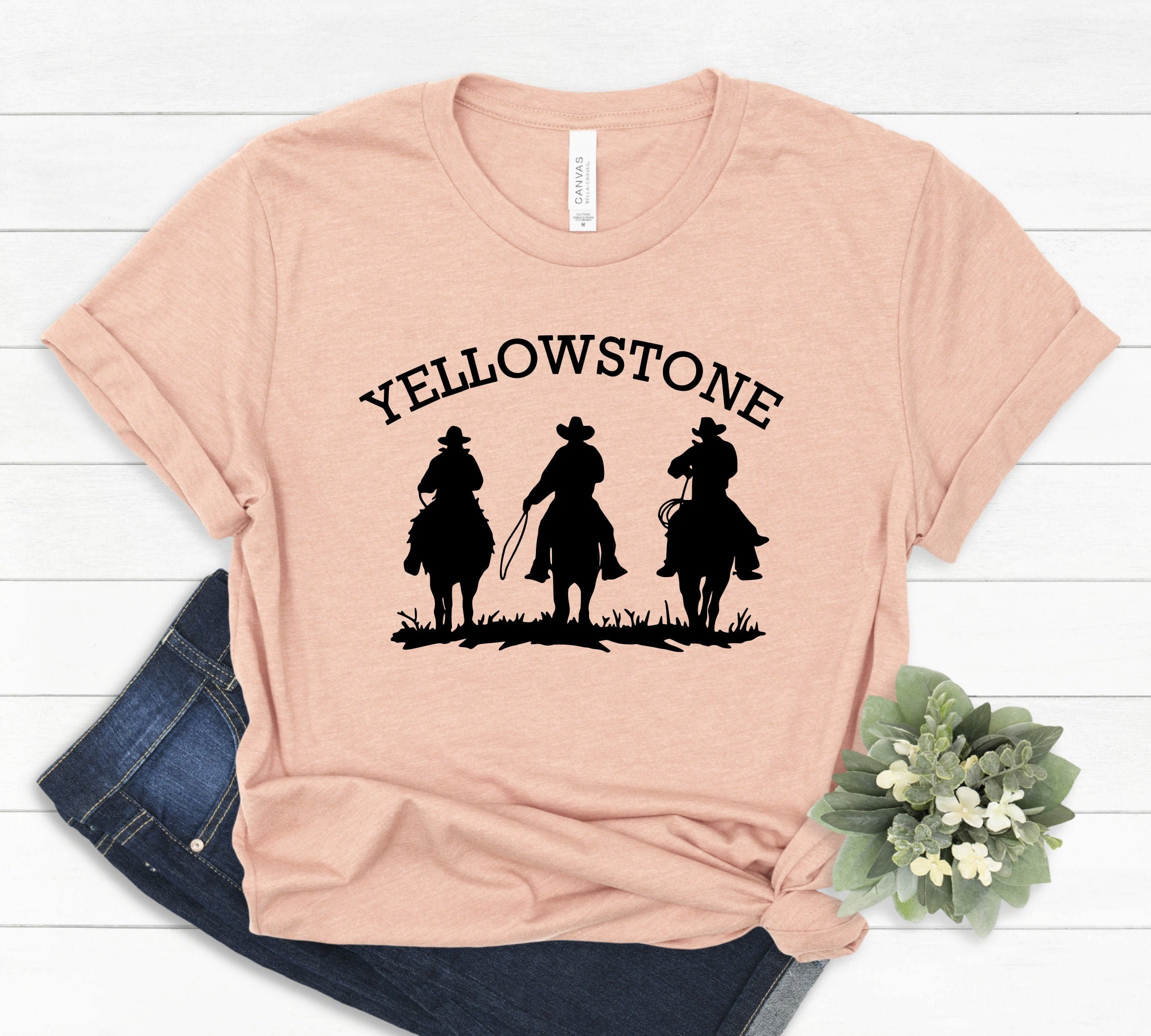etsy yellowstone shirts
