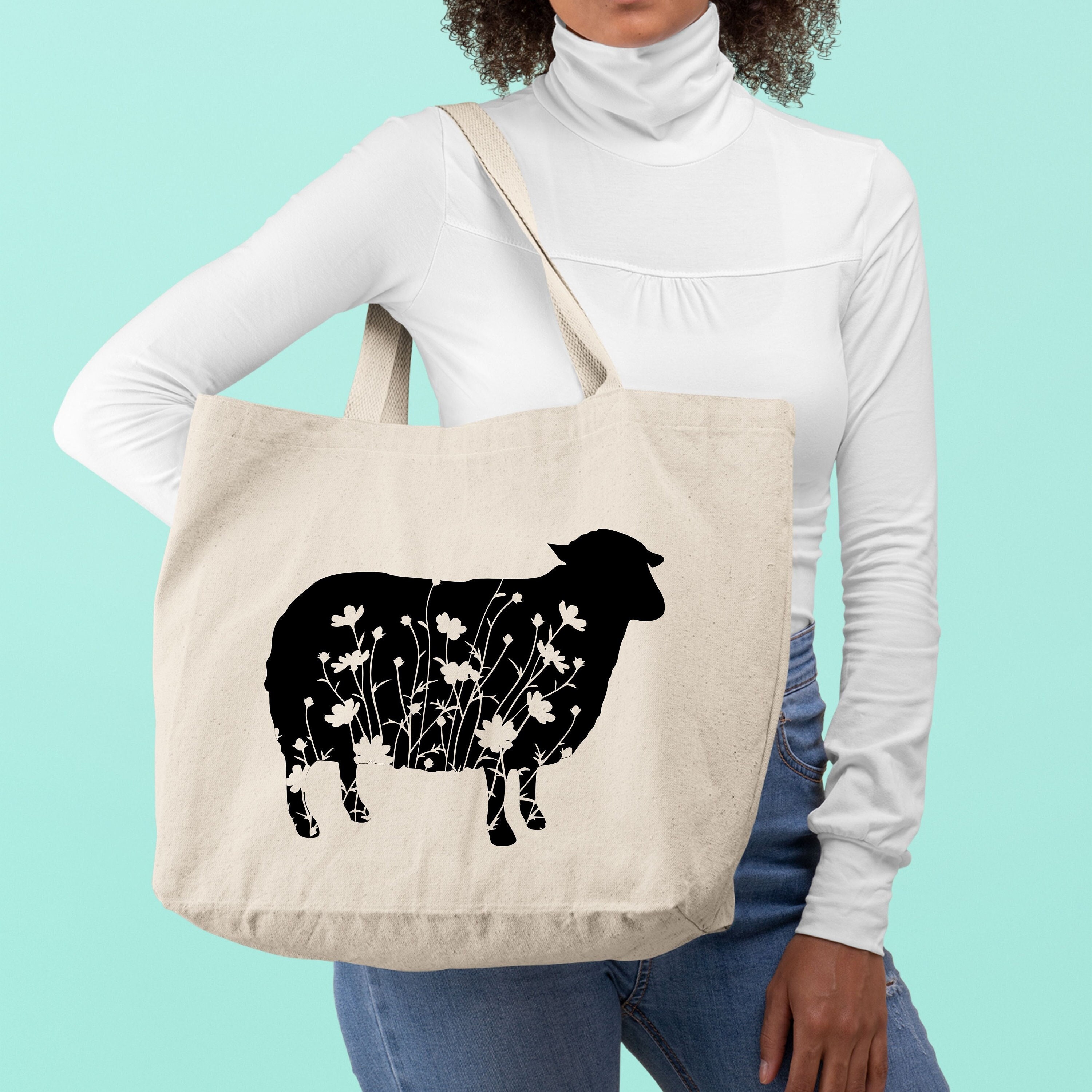 【OVY】 DECi Standard Lamb Tote Bag OVY】 DECi Standard Lamb Tote Bag（Sheep Tote Bag - Etsy）