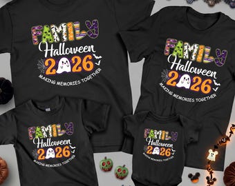 Family Halloween Shirt 2026: Cozy Fall Season Tee