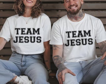 Team Jesus Christelijk T-shirt: Kleding met een christelijke boodschap