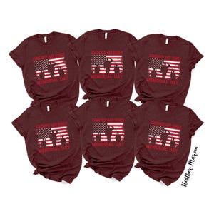 Memorial Day American Flag T-Shirt: Remember & Honor image 6