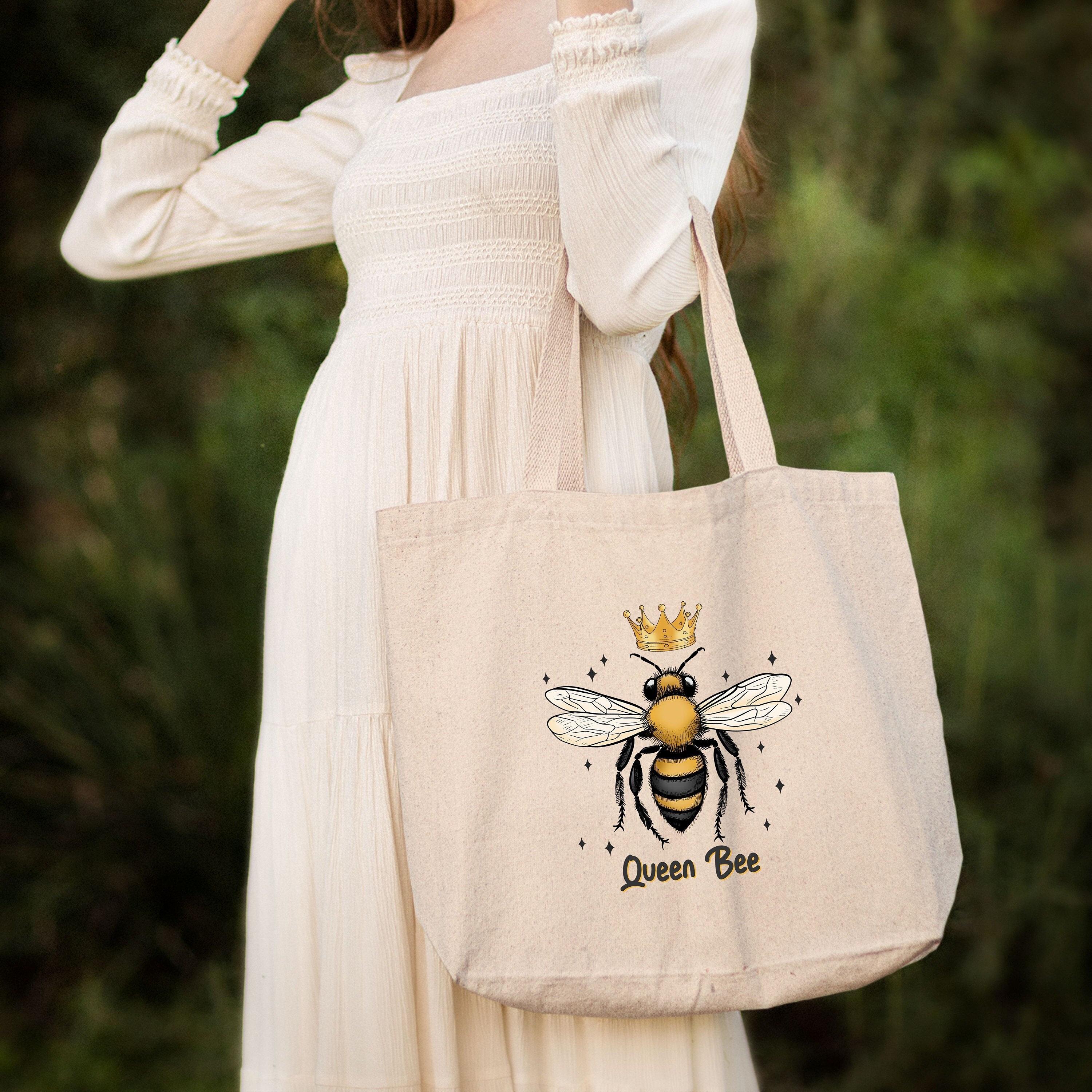 Queen bee canvas bag - Etsy 日本