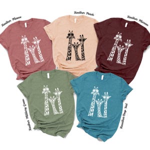Giraffe Shirt, Zoo Crew Shirt, Animal Lover Gift Tee, National Park Safari Shirt, Zoo Gift, Prek Kindergarten Shirt, Cute Animal Shirt