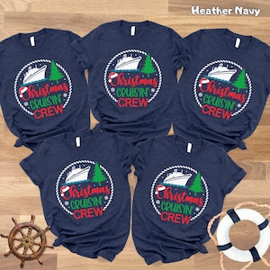 Customized Christmas Cruisin Crew Shirts,Holiday Xmas Cruise Vacation Family Shirts,Winter Gift Cruise Trip Traveler,Cruise Christmas 2025