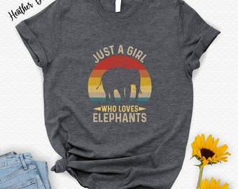 Elephant Lover Shirt: Zoo Animal Safari Tee