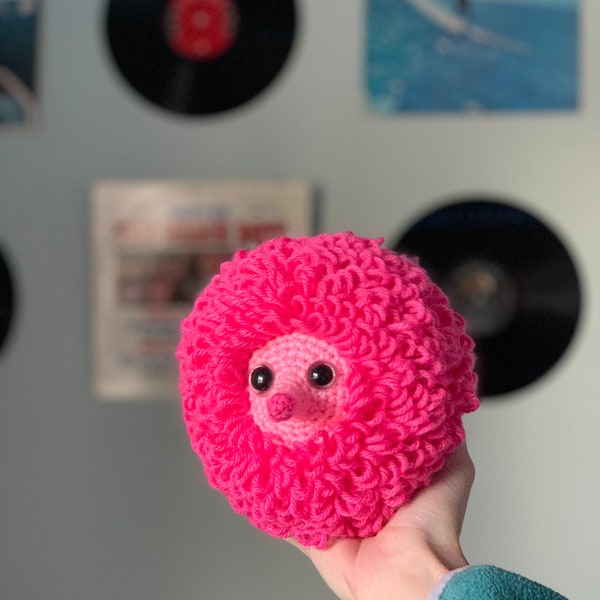 Pink Pygmy Puff Plush - Hand Crocheted Harry Potter Inspired Plush Toy Amigurumi- ReaOfLightCrafts