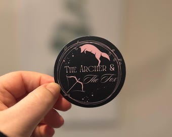 The Archer and The Fox Sticker - Once Upon A Broken Heart Vinyl Decal