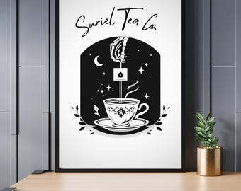 Suriel Tea Co. Art Print: ACOTAR Inspired Fantasy Gift (8x10)