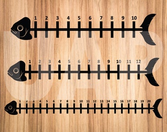 Download Fish Ruler Svg Etsy