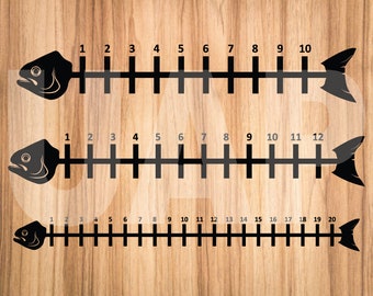 Download Fish Ruler Svg Etsy