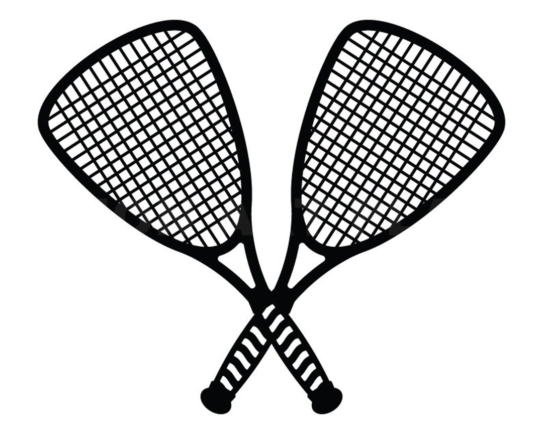 Squash Rackets Svg Clipart Image Cricut Svg Image Dxf Pdf Etsy