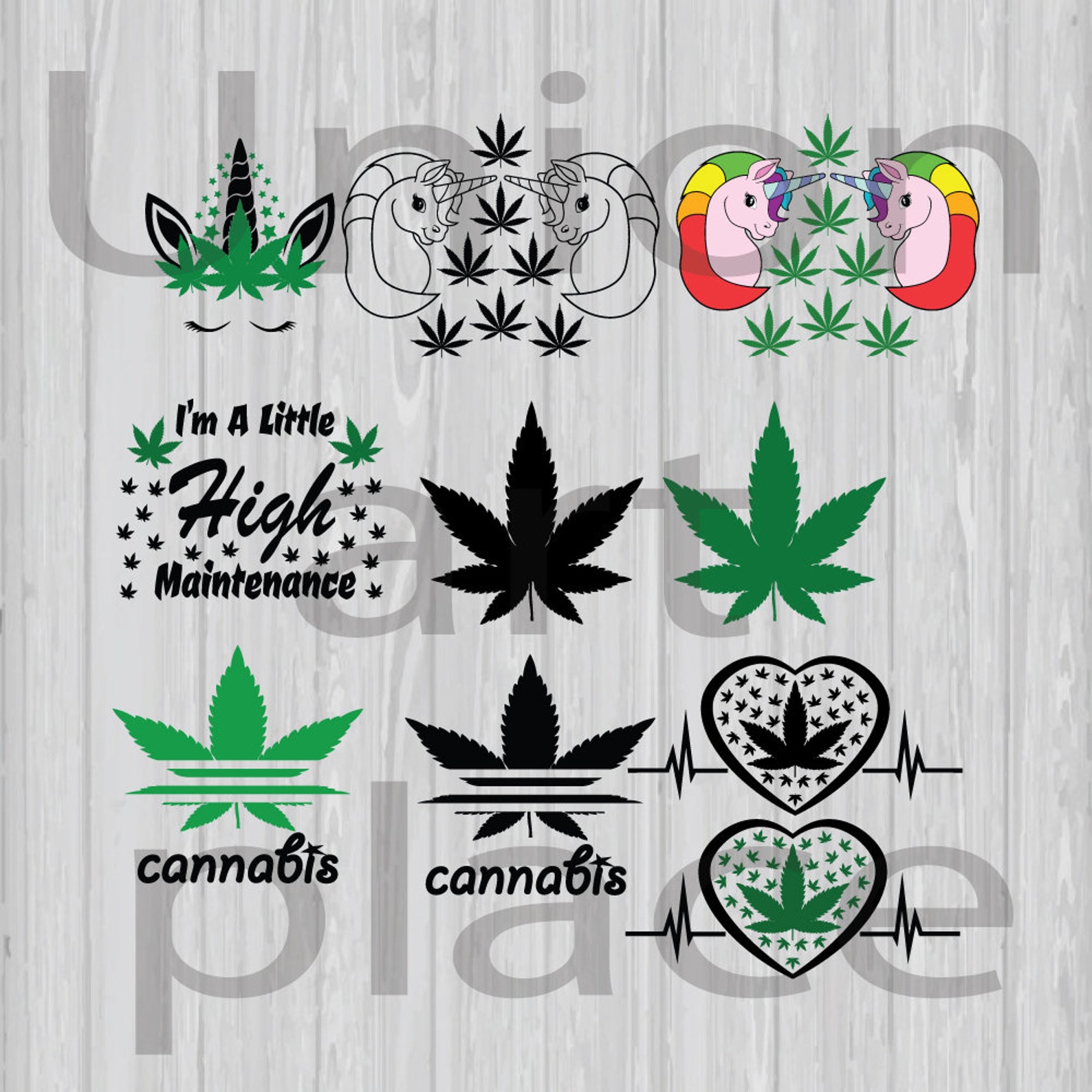 Free Free Unicorn Weed Svg 932 SVG PNG EPS DXF File