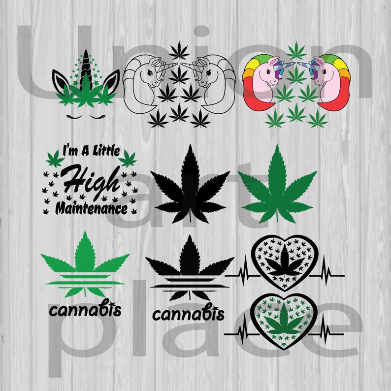 Free Free Unicorn Weed Svg 356 SVG PNG EPS DXF File