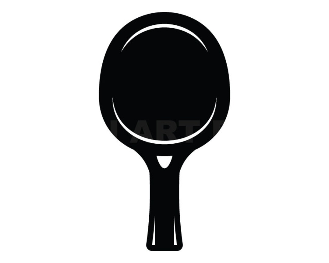 Ping Pong Paddle Svg Clipart Image Cricut Svg Image Dxf Etsy