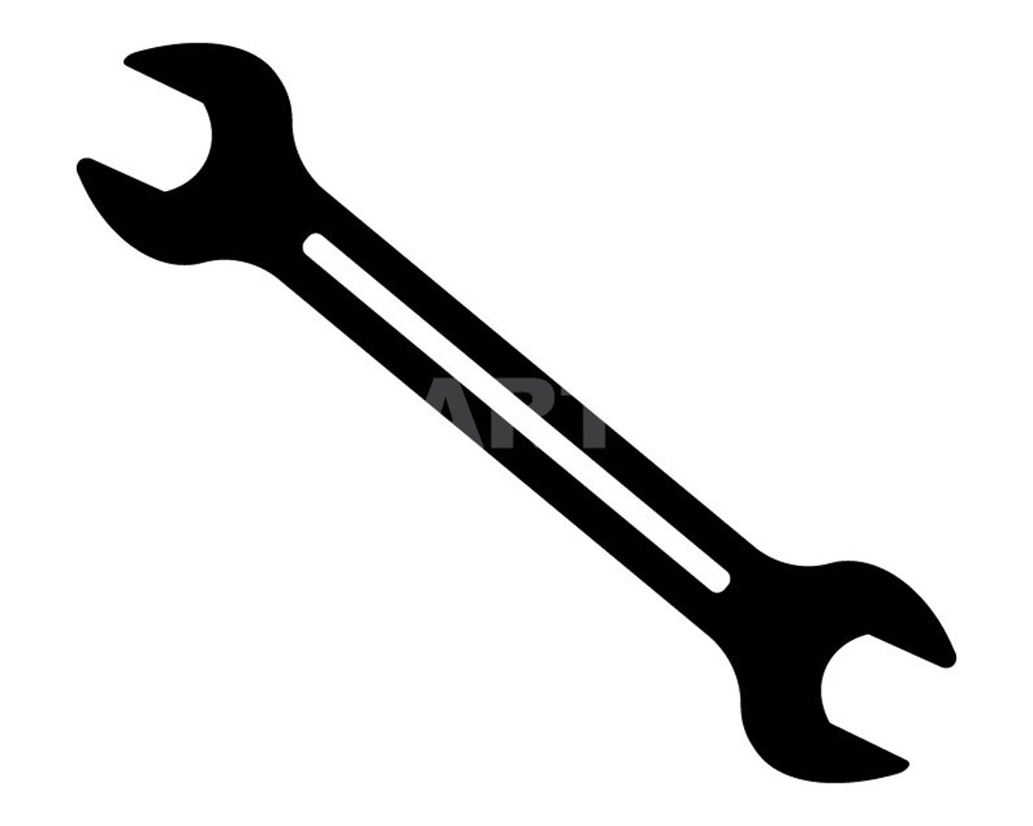 Spanner Svg Clipart Image Cricut Svg Image Dxf Pdf Eps Etsy Singapore