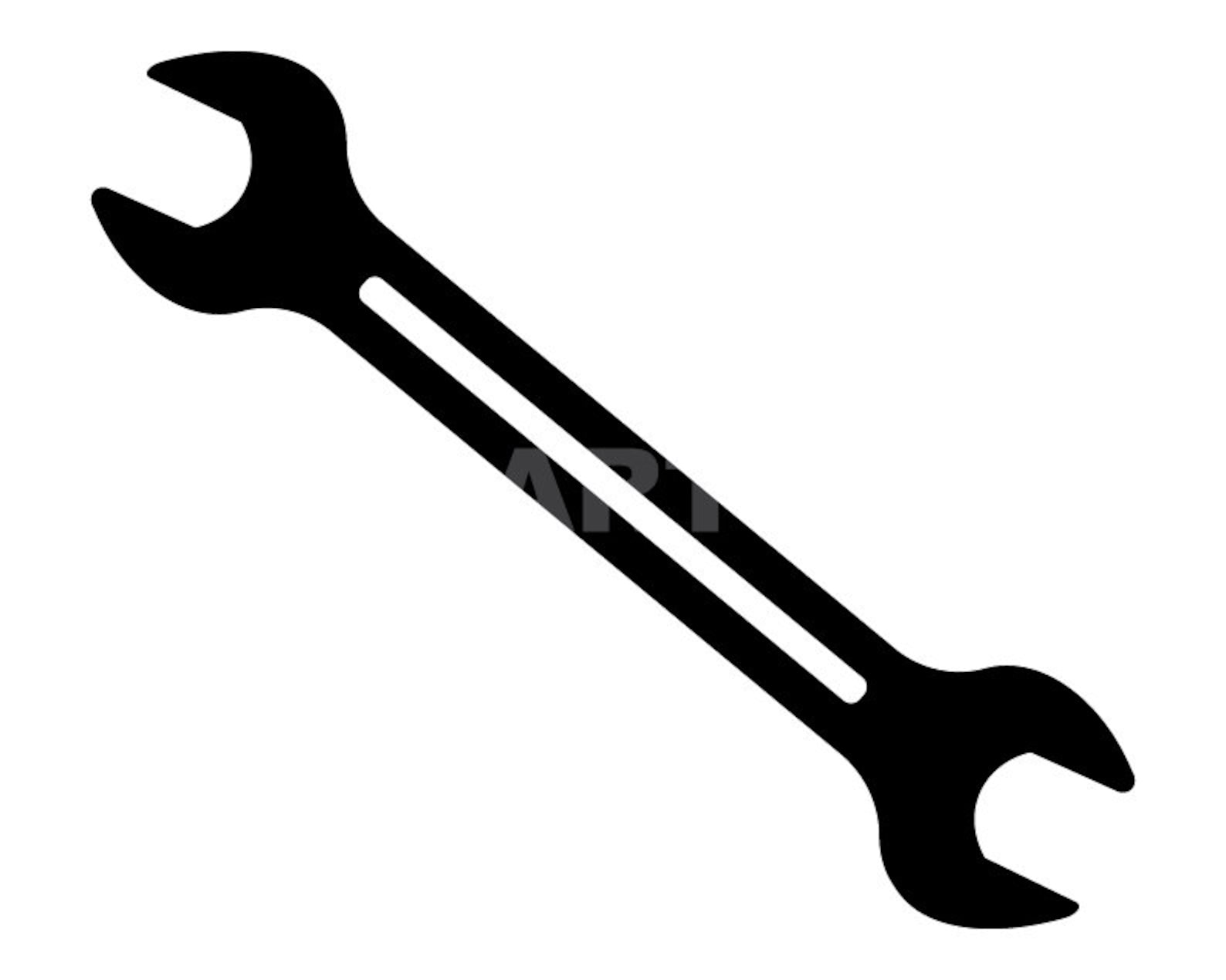Spanner Svg Clipart Image Cricut Svg Image Dxf Pdf Eps Etsy Singapore