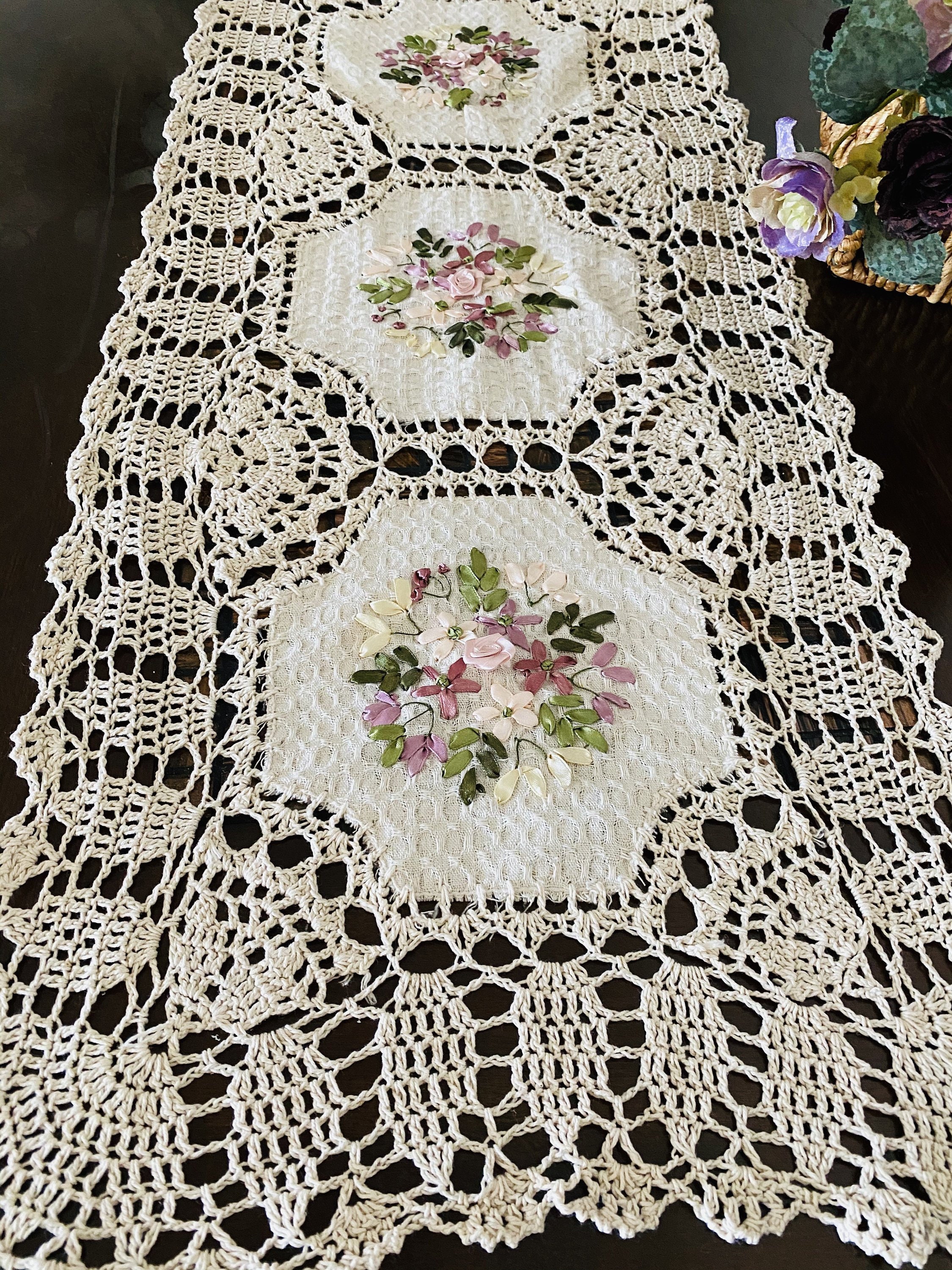 Crochet Dresser Scarf Pattern - Etsy