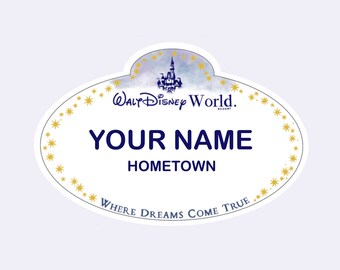 Free Free 296 Disney Cast Member Name Tag Svg SVG PNG EPS DXF File