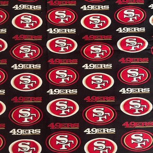 SF 49ers Cotton Print Fabric