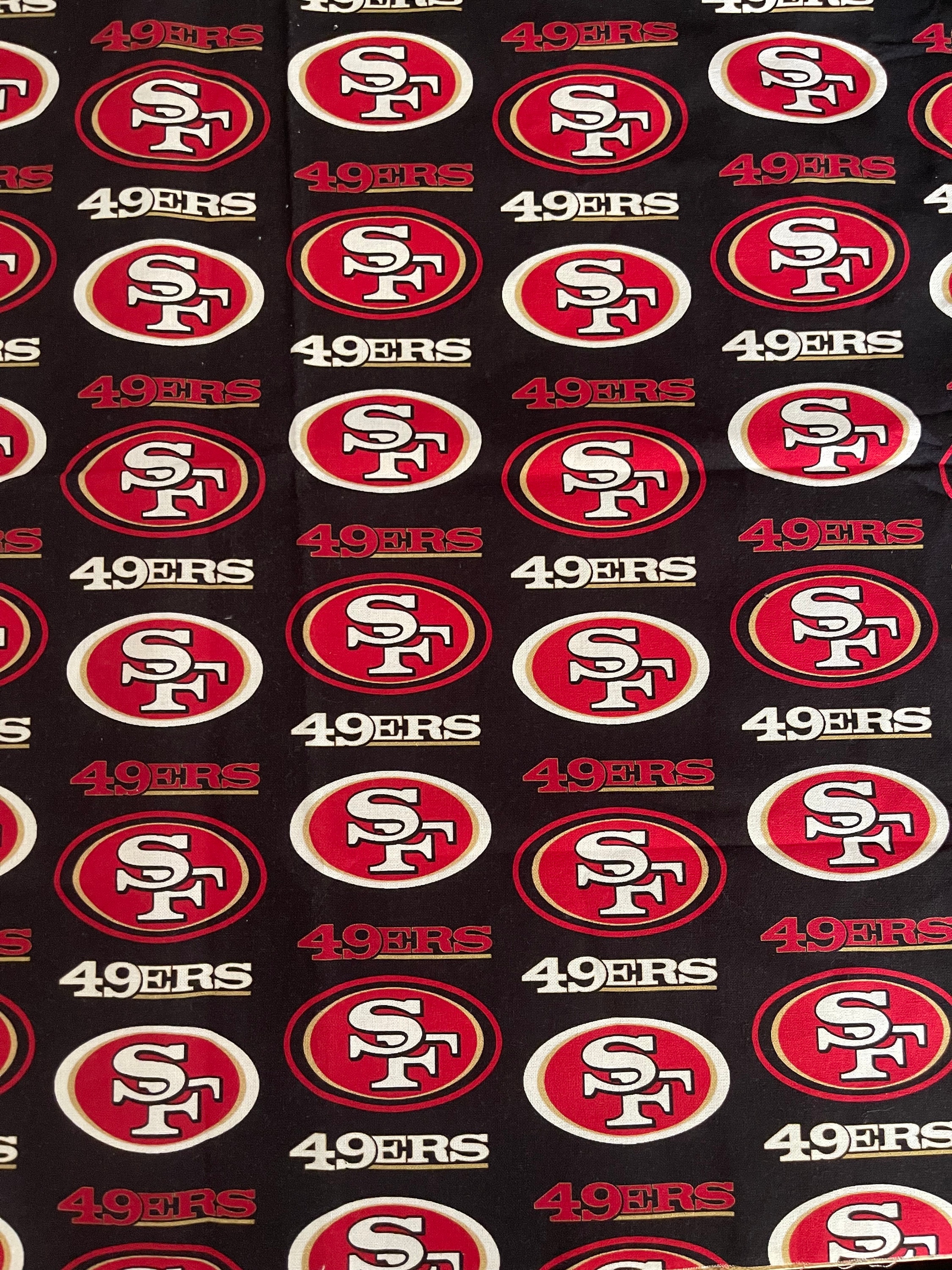 SF 49ers Cotton Print Fabric
