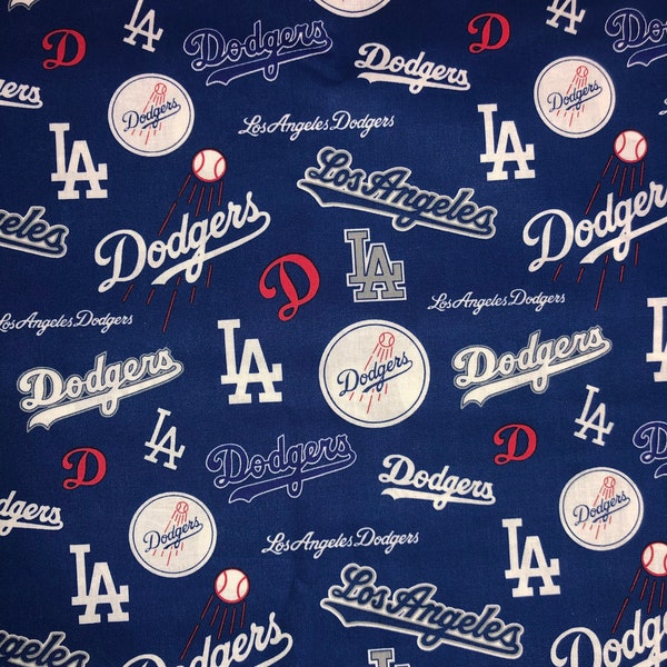 Dodgers Cotton Fabric