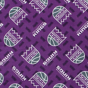 NY Knicks/Sacramento Kings/Spurs/Trail Blazers Cotton Fabric