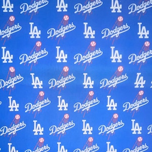 Dodgers Cotton Fabric