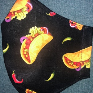 Tacos Cotton Face Mask