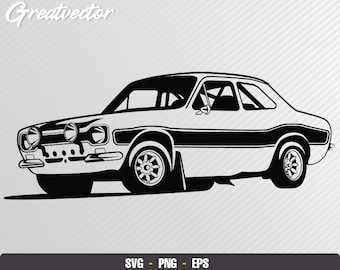 Escort MK1 - SVG l PNG l EPS