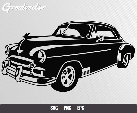 1950 Chevy Bel Air L SVG EPS PNG L - Etsy Canada