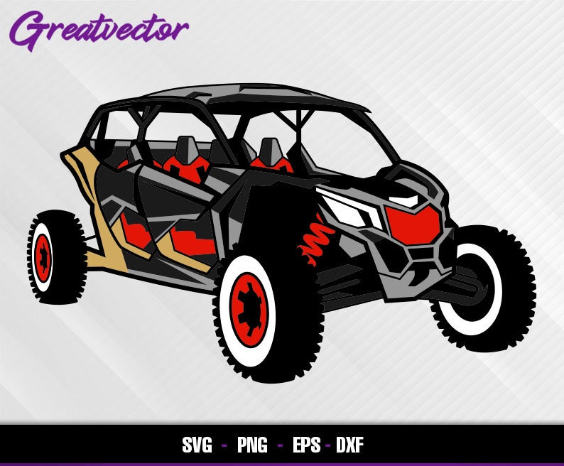 Maverick X3 Xrs Max Rr l EPS SVG PNG Dxf l Vector Art Etsy México