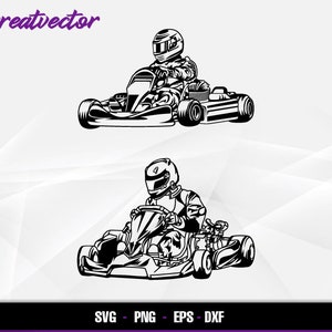 カート カー バンドル l EPS - SVG - PNG - Dxf l ベクター アート