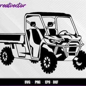 Can-Am Defender l EPS - SVG - PNG - Dxf l Vector Art