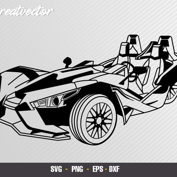 Slingshot R side view - EPS - SVG - PNG - Vector File