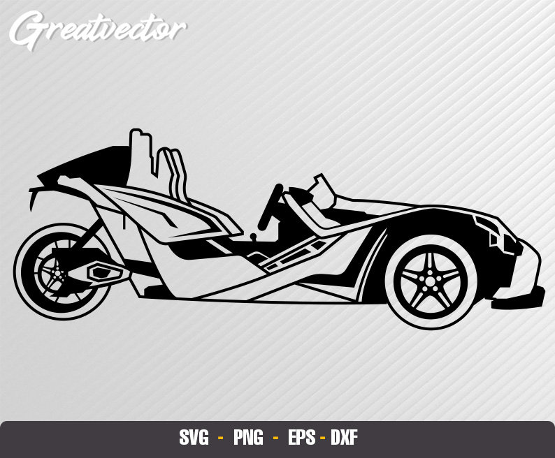 Slingshot Sideview L EPS SVG PNG Dxf L Vector Art Etsy Singapore