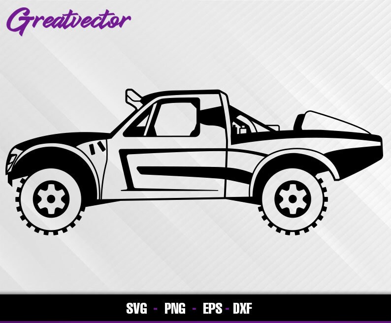 Trophy Truck 4 L EPS SVG PNG Dxf L Vector Art - Etsy Canada