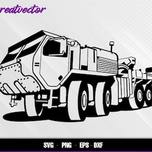 Lvsr - Oshkosh Defense vehicle l EPS - SVG - PNG - Dxf l Vector Art