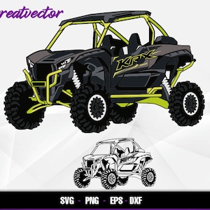2022 krx Trail Edition l EPS - SVG - PNG - Dxf l Vektorkunst