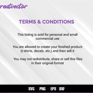 Pode incluir: Termos e condi&ccedil;&otilde;es para o uso de arquivos digitais para uso pessoal e comercial em pequena escala. &Eacute; permitido criar produtos acabados como camisetas, adesivos, etc. e vend&ecirc;-los. N&atilde;o &eacute; permitido redistribuir, compartilhar ou vender os arquivos em seu formato original. Os formatos de arquivo incluem SVG, PNG, EPS e DXF.
