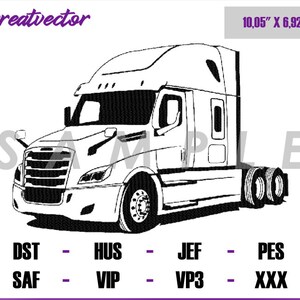 Può includere: Disegno in bianco e nero di un autoarticolato, un grande veicolo commerciale utilizzato per il trasporto di merci su lunghe distanze. Il camion è rappresentato in vista laterale, con la cabina e il rimorchio visibili. Il disegno è semplice e dettagliato, evidenziando le caratteristiche del camion.