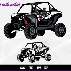 Teryx krx 1000 l EPS - SVG - PNG - Dxf l Vector Art
