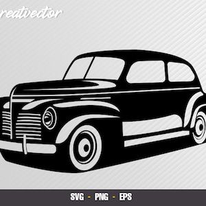 Plymouth Car 1940 l SVG l EPS l PNG
